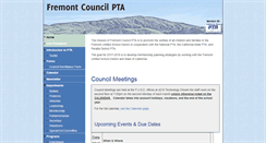Desktop Screenshot of fremontcouncilpta.org